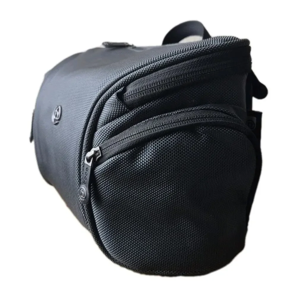 booq Python Camera Bag Heavy Duty Nylon Gray Padded Messenger Shoulder Case